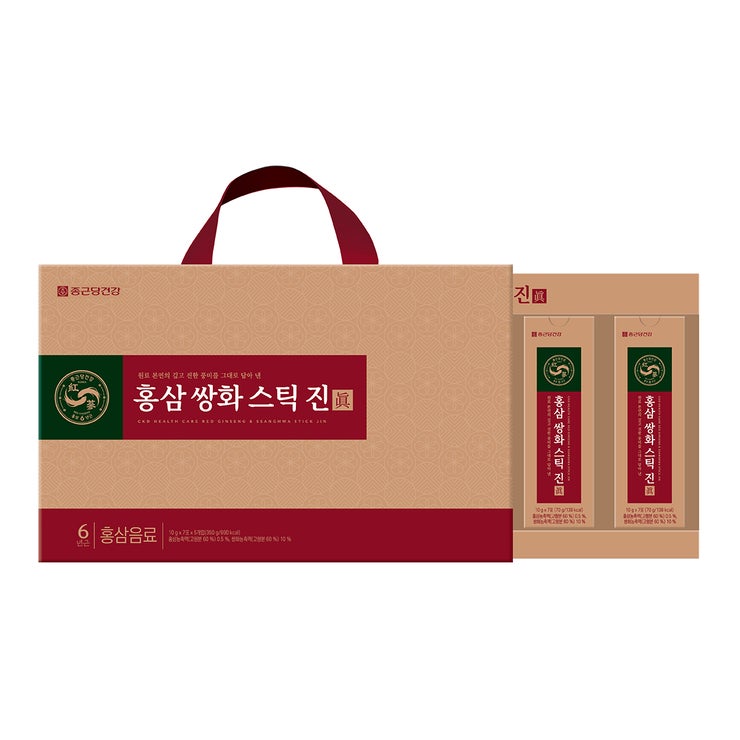 종근당건강 홍삼 쌍화 스틱 진10g x 35
