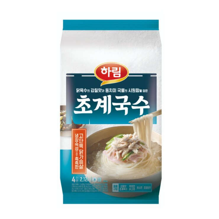 하림 초계국수 2120g (530g x 4)