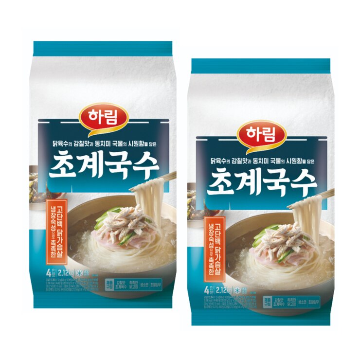 하림 초계국수 2120g (530g x 4) x 2ea