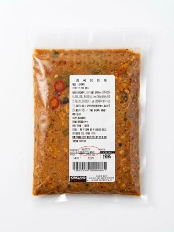 청국장찌개 KG당단가