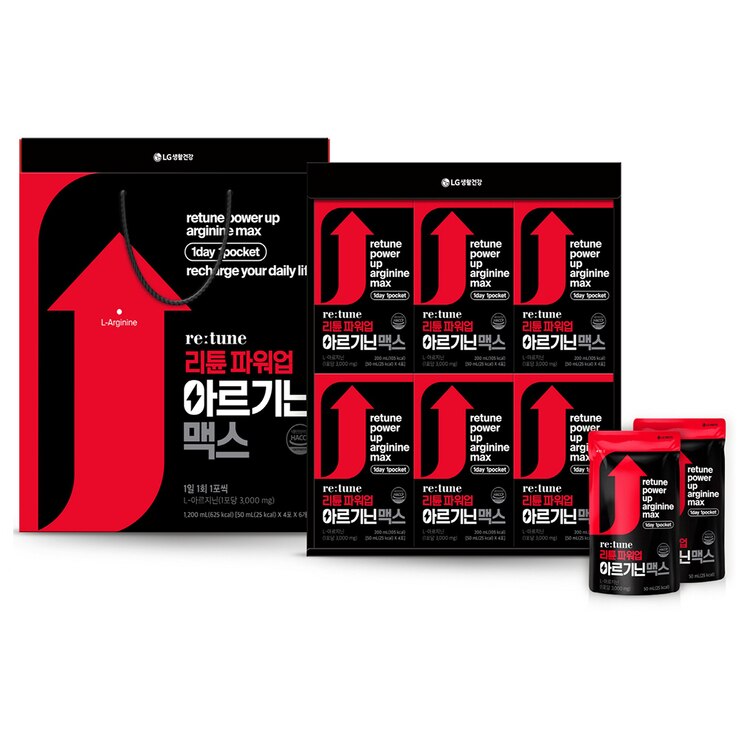 리튠 아르기닌 맥스 50ml x 24포 x 4