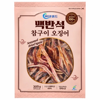 맥반석참구이 오징어 300G