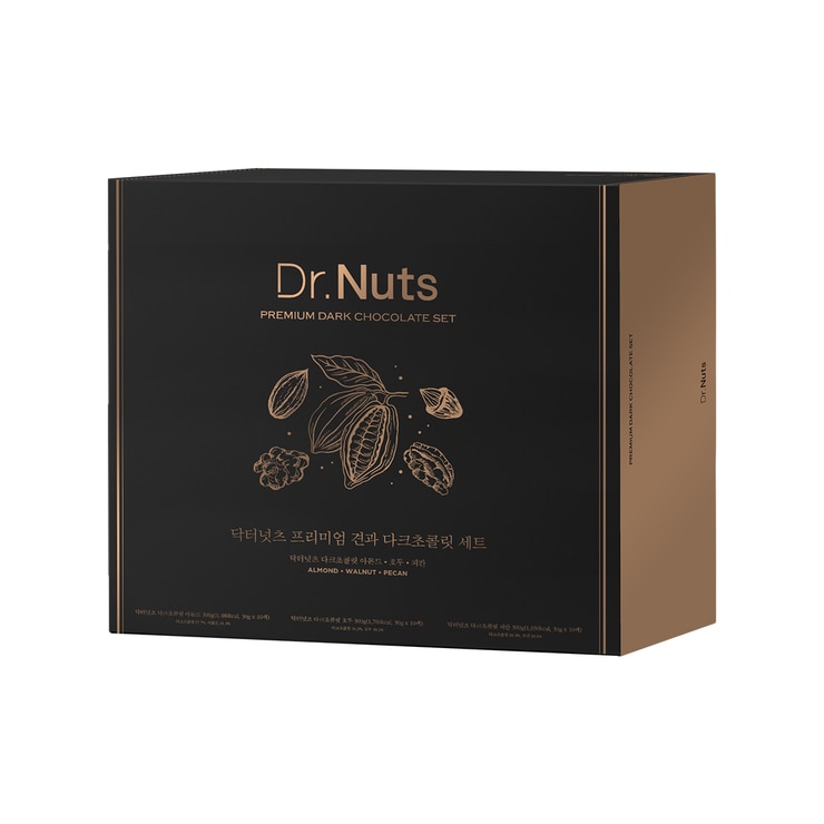 닥터넛츠 다크 초콜릿 3종 900g / 30g x 30