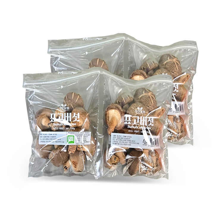 무농약 표고버섯 400G X 2CT