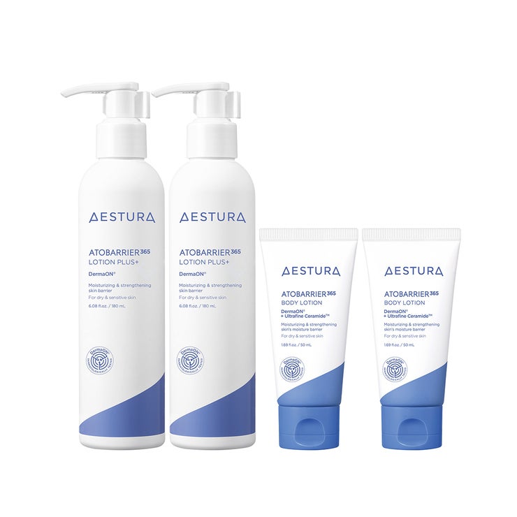 에스트라 아토베리어 365 로션 플러스 180ml x 2 + 바디로션 50ml x 2