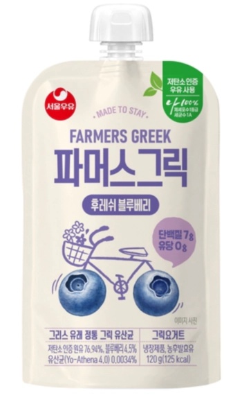 서울우유 파머스그릭 120GX12(블루베리)