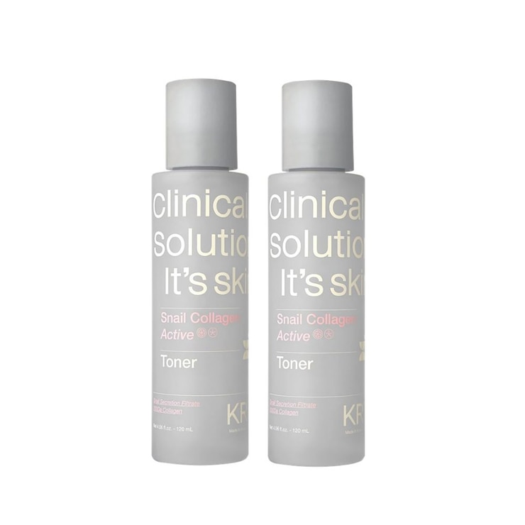 잇츠스킨 스네일 콜라겐 액티브 토너 120ml x 2