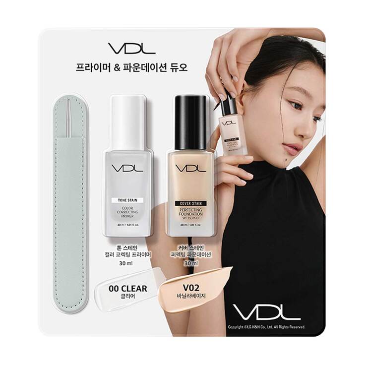 VDL 프라이머 앤 파운데이션 듀오 30ml x 2
