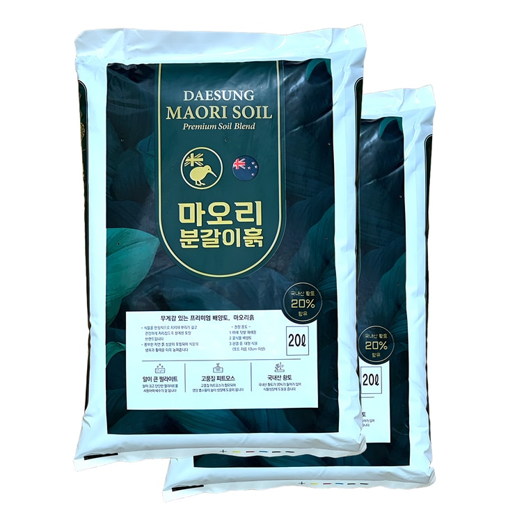 마오리 분갈이흙 20L X 2PK