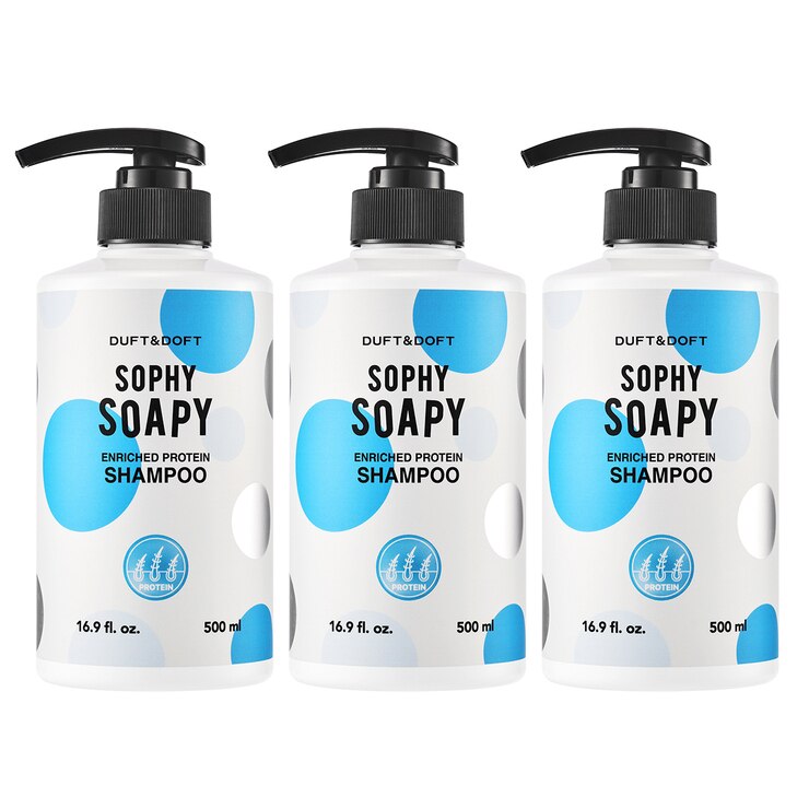 더프트앤도프트 인리치드 퍼퓸 샴푸 500ml x 3