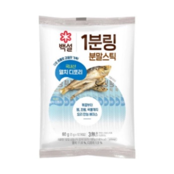 백설 멸치디포리 1분링 4GX100