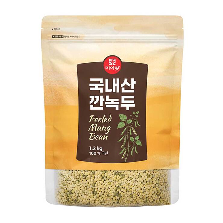 미이랑 깐녹두 1.2kg