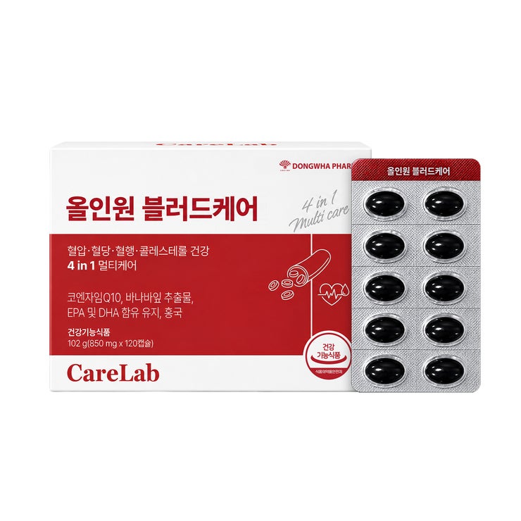 케어랩 올인원 블러드케어 120캡슐