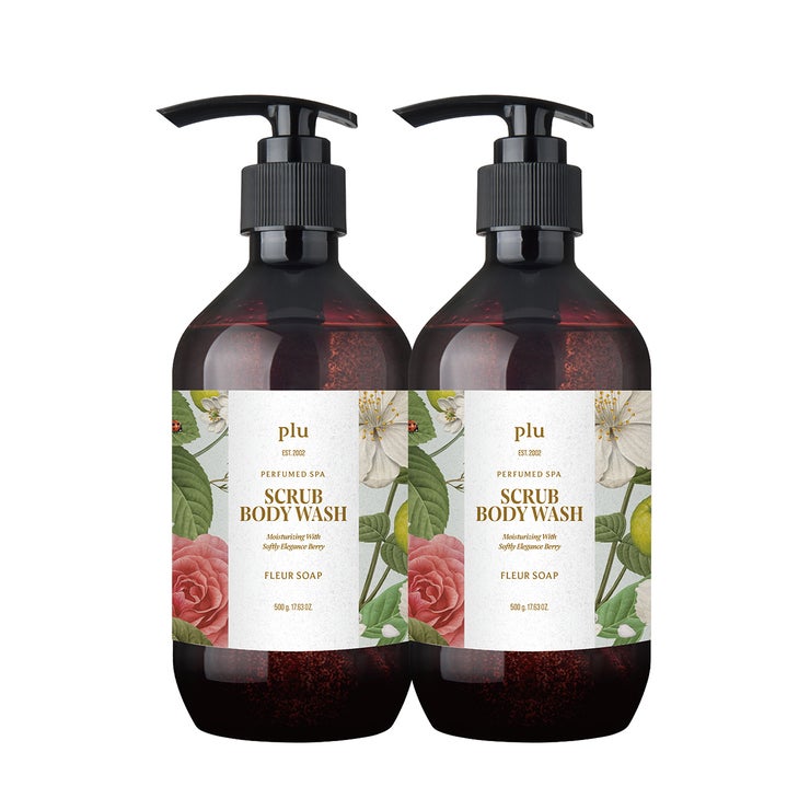 플루 퍼퓸드 스파 스크럽 바디워시 500g x 2