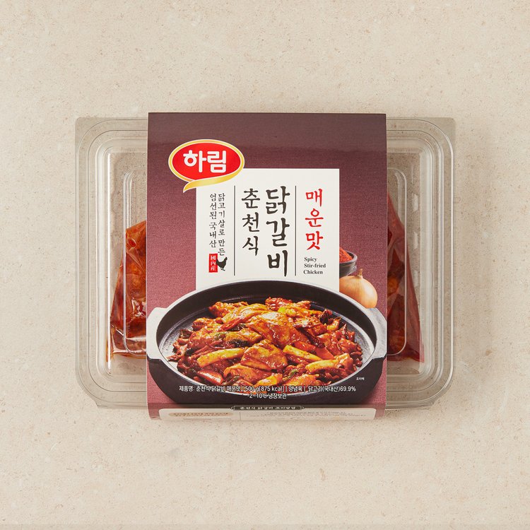 하림  춘천식  닭갈비