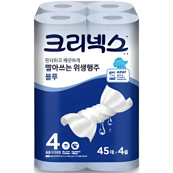 크리넥스 빨아쓰는 행주타월 45매 X 6롤
