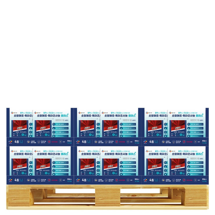 CJ리턴업전립소+ 옥타코사놀 800mg x 90캡슐 x 216
