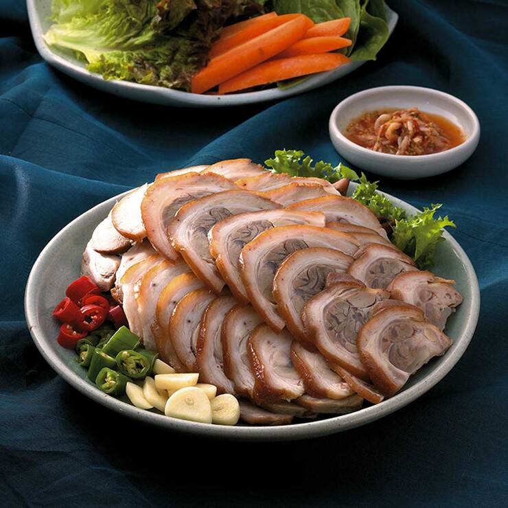 려강부추편육 300g x 2 + 순살족발400g