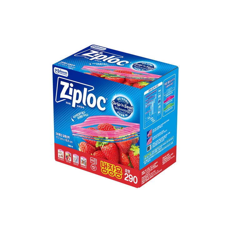 지퍼락 냉장용 지퍼백 중형 290 매