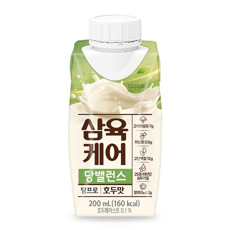 삼육케어 당밸런스 호두맛 200ml x 24개