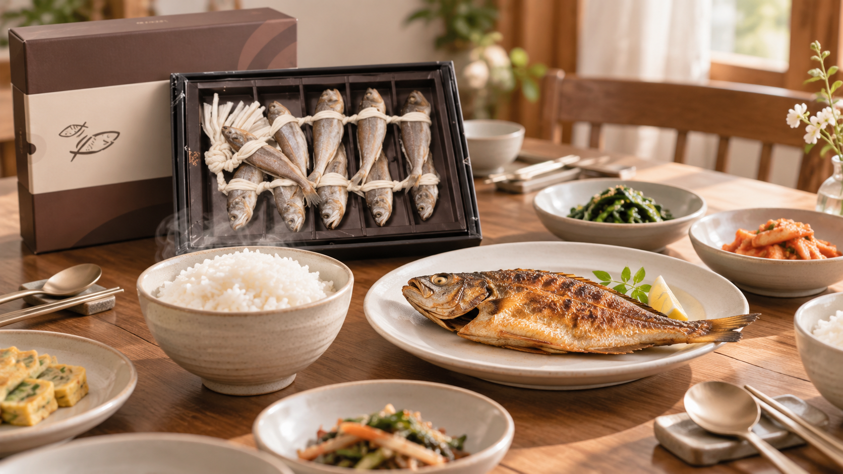 흰쌀밥과 어울리는 10마리 구성, 굴비세트 조기·국산 천일염 1.2kg 실제 매물 리뷰 상세 이미지 2