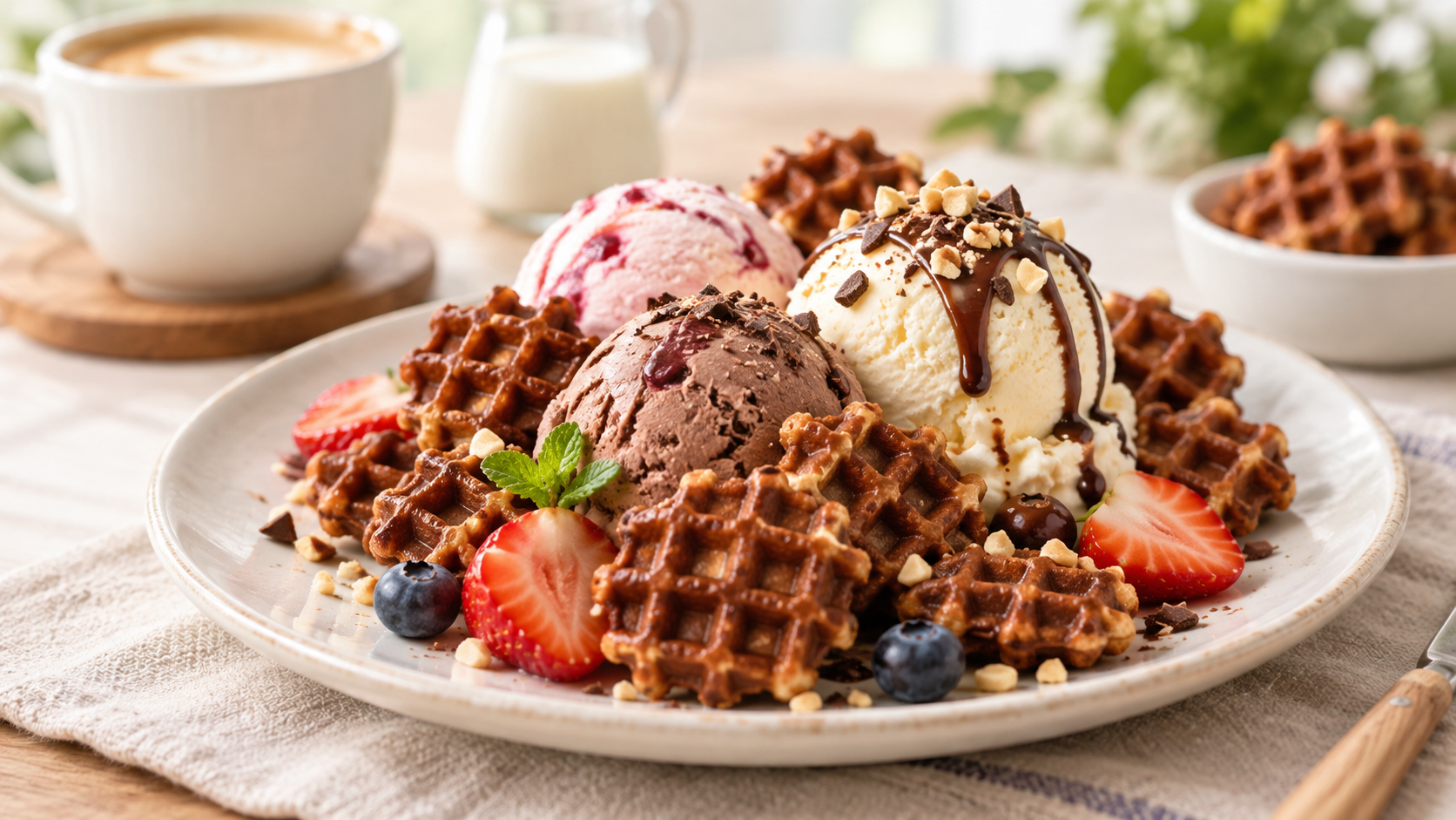 한입에 쏙, 커피부터 아이스크림까지… WAFFLEMEISTER 와플바이츠700G 실제 매물 리뷰 상세 이미지 2