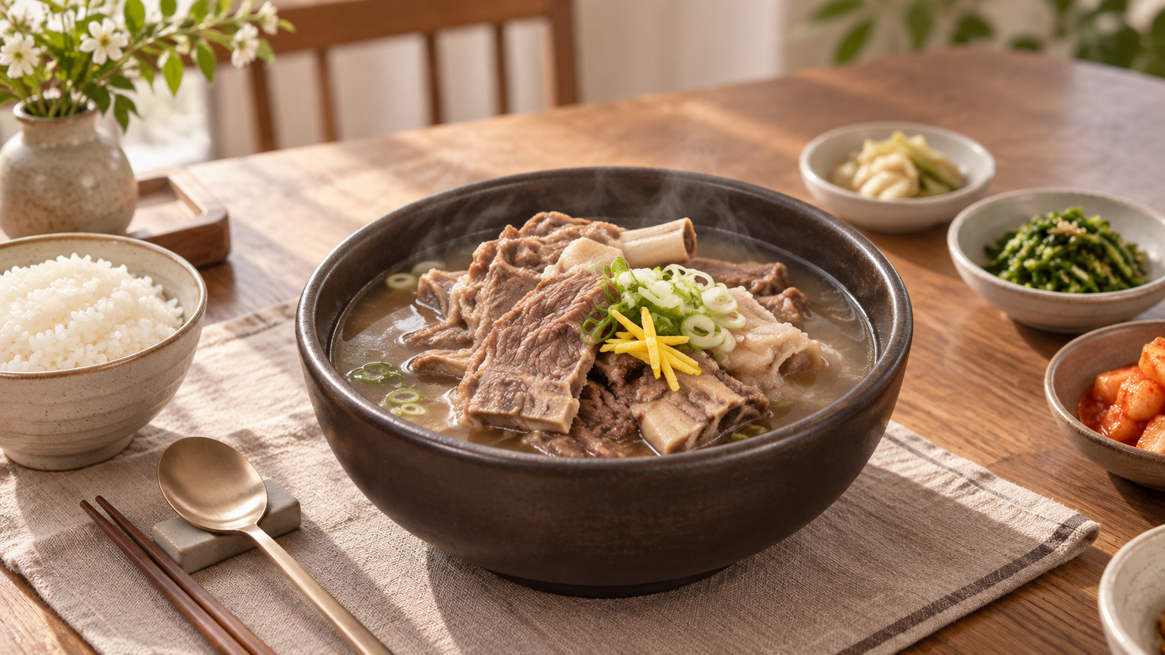 궁 왕갈비탕 1KG X 2 + 20G X 2 실제 매물 리뷰, 5분 조리로 살펴본 든든한 왕갈비탕 한 끼 상세 이미지 1