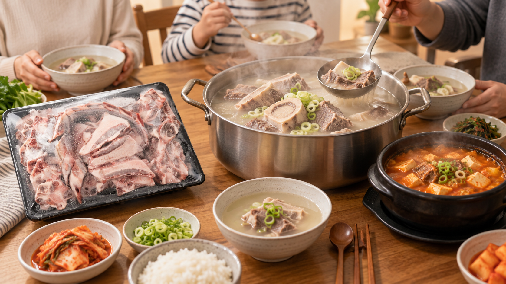 한우냉동 꼬리반골 세트 5KG 실제 매물 리뷰, 5KG 구성으로 보는 진한 국물과 보양식 활용 상세 이미지 2