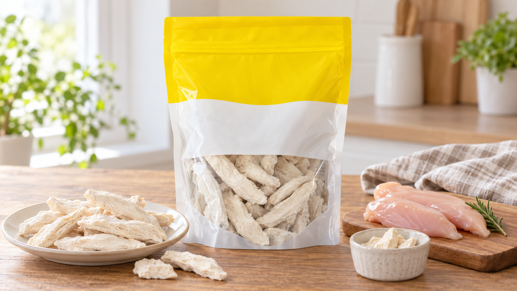 닭안심 300G, 바삭한 동결건조 간식으로 살펴본 뉴트리플랜 뉴트리트릿 실제 매물 리뷰 상세 이미지 1