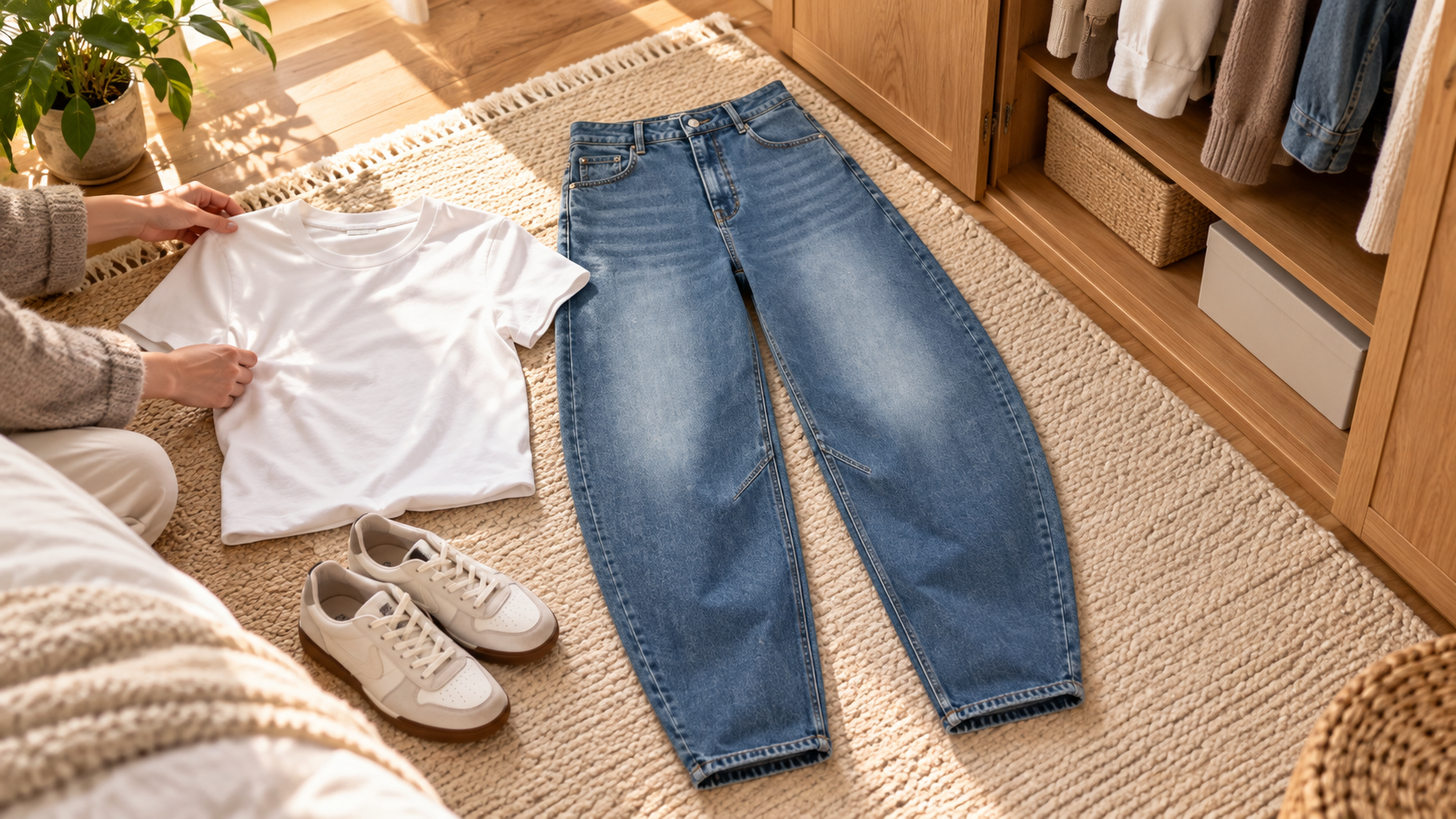 KENNETH COLE 배럴청바지 67-79, 데님 디자인 살펴보기 상세 이미지 2