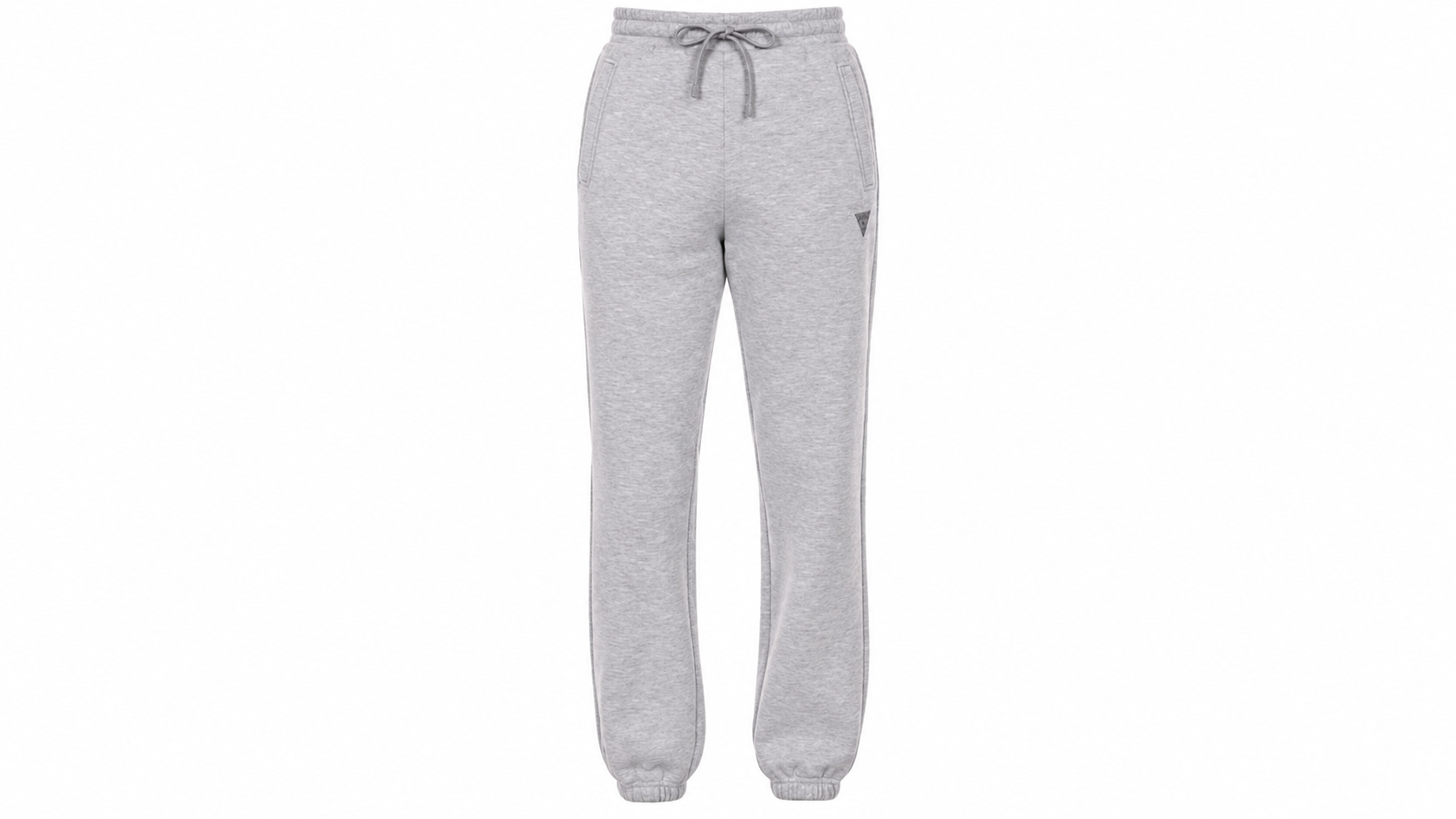 GUESS 여성 기모바지 S·M·L ASIAN SIZE, 조거형 밑단과 허리 디테일